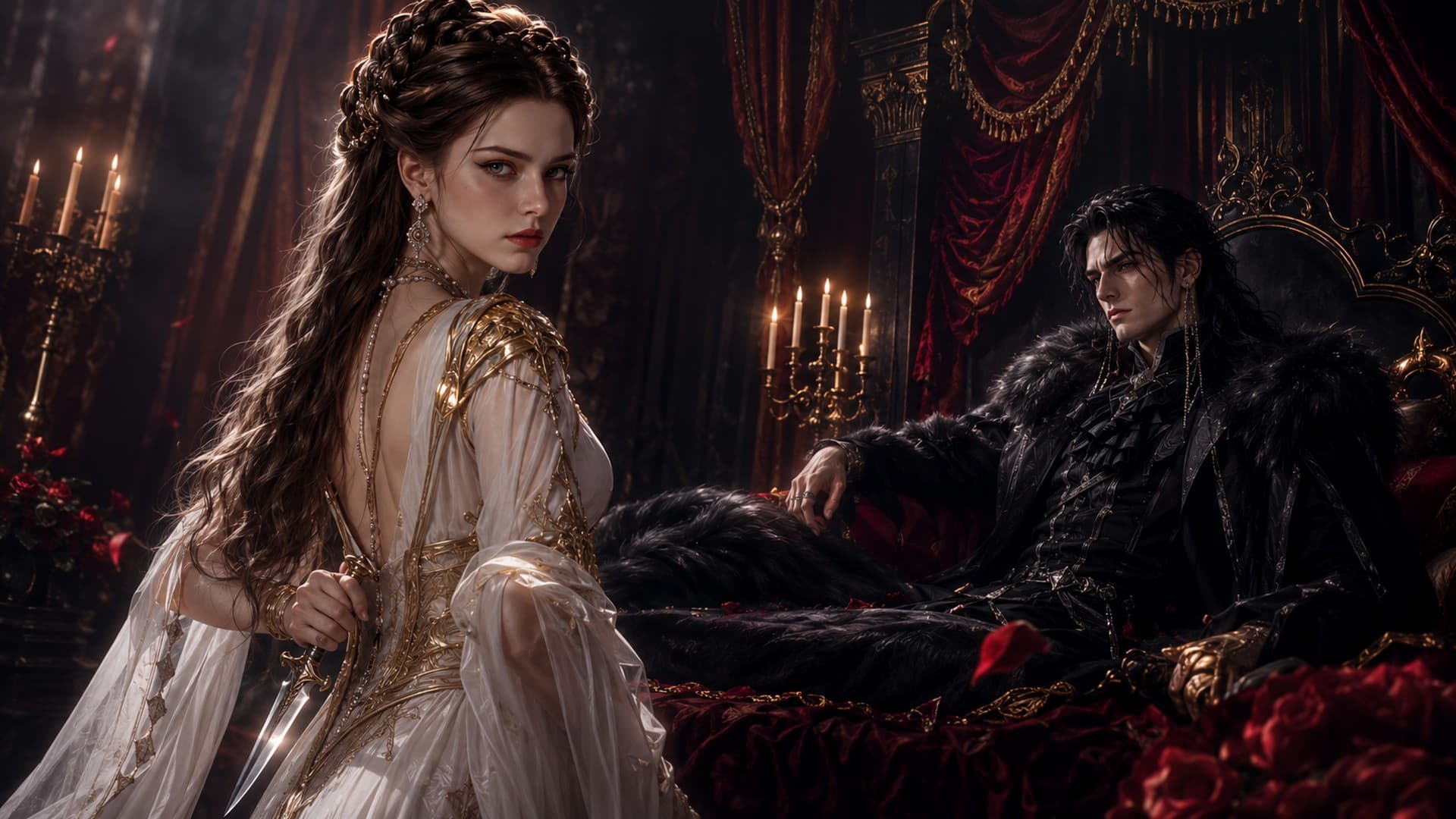 The Rose Fetters: Redemption of the Wolf King featured artwork